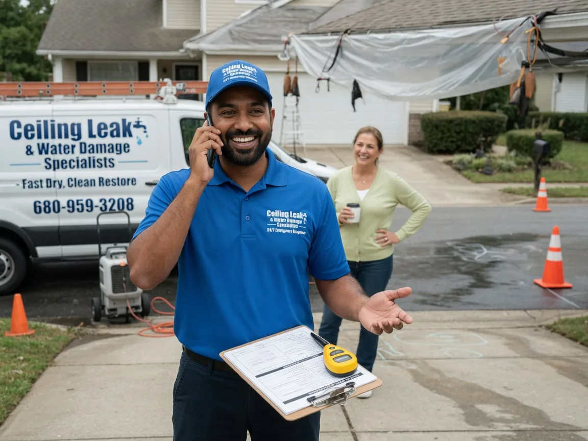 Ceiling Leak Cleanup Long Beach, MS FAQs