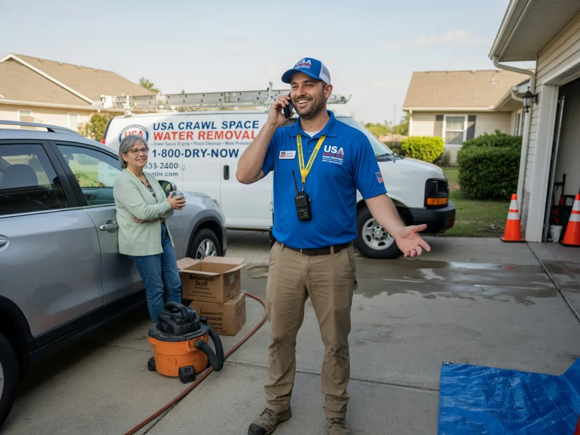 Crawl Space Water Removal Long Beach, MS FAQs